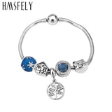 Snowflake Enamel Beads for DIY Bracelet Necklace Jewelry Making