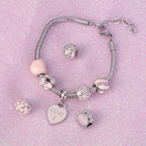 European Crystal Watermelon Bead Charm Bracelet Jewelry Making