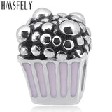 European Big Hole Popcorn Titanium Steel Beads For DIY Bracelet