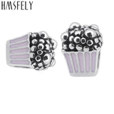 European Big Hole Popcorn Titanium Steel Beads For DIY Bracelet