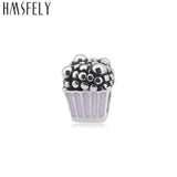 European Big Hole Popcorn Titanium Steel Beads For DIY Bracelet