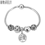 Big Hole Stainless Steel Four Leaf Clover Beads Spacer for DIY Jewelry