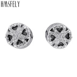Big Hole Stainless Steel Four Leaf Clover Beads Spacer for DIY Jewelry