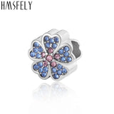 Stainless Steel Lucky Clover Bead Charms Set