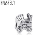 316L Stainless Steel European Baby Carriage Beads for Bracelet