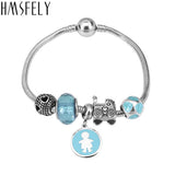 316L Stainless Steel European Baby Carriage Beads for Bracelet