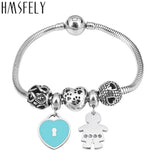 Stainless Steel Infinity Symbol Beads for Bracelet