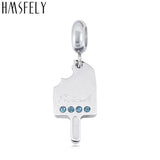 Popsicle Pendant DIY Jewelry Making 316L Stainless Steel Dangles 4pcs
