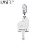Popsicle Pendant DIY Jewelry Making 316L Stainless Steel Dangles 4pcs