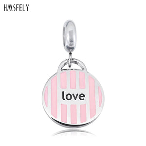 Stainless Steel Heart Pendant for DIY Jewelry Making