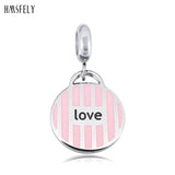 Stainless Steel Heart Pendant for DIY Jewelry Making