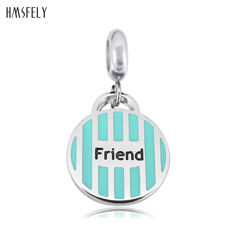 Stainless Steel Heart Pendant for DIY Jewelry Making
