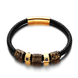 Stainless Steel Stripe Pattern Beads 6mm 8mm Cylinder Bead