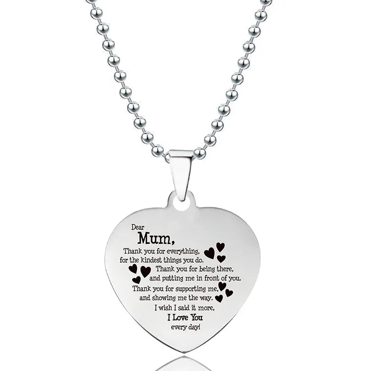 Microphone Accordion Pendant Necklace Women Stainless Steel Chain Jewelry