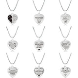 Microphone Accordion Pendant Necklace Women Stainless Steel Chain Jewelry