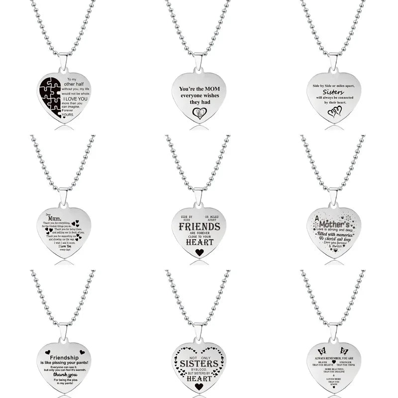 HN1 Pendant Necklace for Women Stainless Steel Microphone Accordion Neck Chain