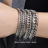Stainless Steel Bracelet Hand Chain for Men Punk Jewelry