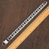 Stainless Steel Bracelet Hand Chain for Men Punk Jewelry