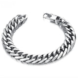 Stainless Steel Bracelet Hand Chain for Men Punk Jewelry