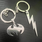 Anime Games Spider Bat Flash Stainless Steel Pendant Chain Necklace For Men Boy