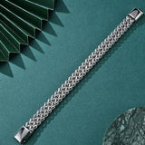 Hidden Locks Stainless Steel Bracelet Hand Chain 19/21/23CM