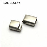 5PC Nickel Stainless Steel Magnetic Clasps Jewelry Findings Rectangular