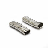 Stainless Steel Magnetic Clasp for Leather Bracelets