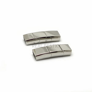 Stainless Steel Magnetic Clasp Leather Cord Magnet Buckle DIY Jewelry