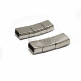 Stainless Steel Magnetic Clasp Leather Cord Magnet Buckle DIY Jewelry