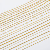 HONGTONG Chain Necklace For Women Stainless Steel Jewelry Long Chains