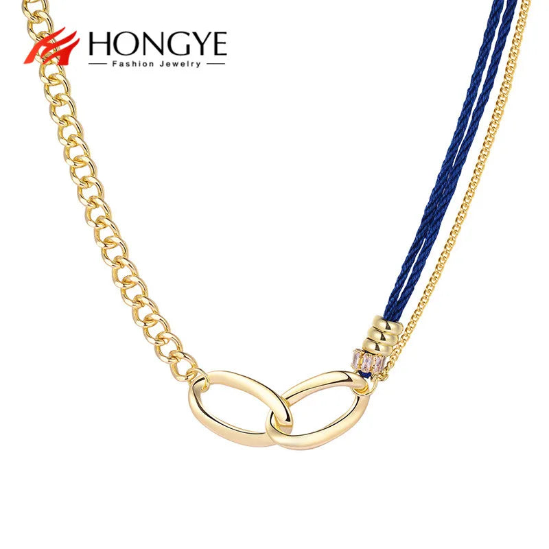 HONGYE Link Chain Female Charm Casual Sporty For Woman Girl