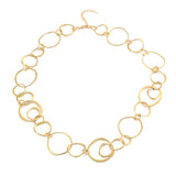 HONGYE Long Hoop Chain Necklaces Collier Femme Gorgeous Jewelry