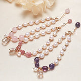 Adjustable Freshwater Pearls Bracelet Natural Baroque Pearls