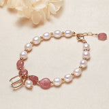 Adjustable Freshwater Pearls Bracelet Natural Baroque Pearls