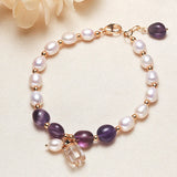 Adjustable Freshwater Pearls Bracelet Natural Baroque Pearls