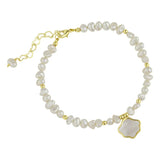 Baroque Pearl Bracelet Shell Pendant Women's Jewelry Gift