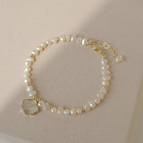 Baroque Pearl Bracelet Shell Pendant Women's Jewelry Gift