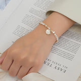 Baroque Pearl Bracelet Shell Pendant Women's Jewelry Gift