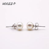 Pink Lavender Freshwater Cultured Pearl Earrings 6-7mm