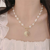 Baroque Shape Small Pearl Necklace Women