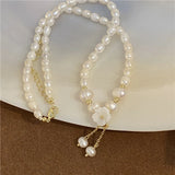 Real Natural Cultured Baroque Pearl Necklace