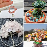 1005 Pcs Irregular Gemstone Beads Kit for DIY Jewelry Making