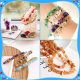 1005 Pcs Irregular Gemstone Beads Kit for DIY Jewelry Making