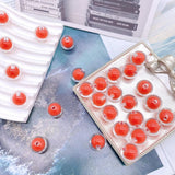 10pcs 16mm Candy Colorful Beads Acrylic Round Bracelet Necklace Hair Rope ZZ120