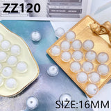 10pcs 16mm Candy Colorful Beads Acrylic Round Bracelet Necklace Hair Rope ZZ120