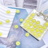 10pcs 16mm Candy Colorful Beads Acrylic Round Bracelet Necklace Hair Rope ZZ120