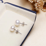 3-12mm Freshwater Pearl Earrings Set - 3 Pairs/lot