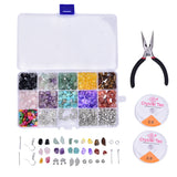 Irregular Gemstone Beads Kit DIY Jewelry Making Supplies
