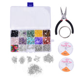 Irregular Gemstone Beads Kit DIY Jewelry Making Supplies