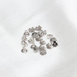 DIY Stud Earring Mountings for Pearls Beads Stones